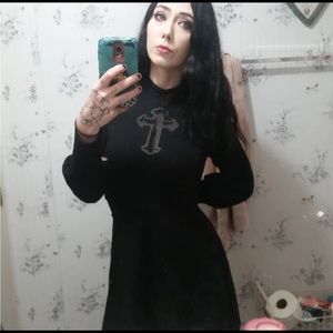 Killstar Crossed Out Dress